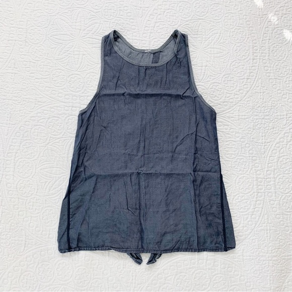 Lululemon All Tied Up Tank *Tencel, Deep Navy - Picture 4 of 9